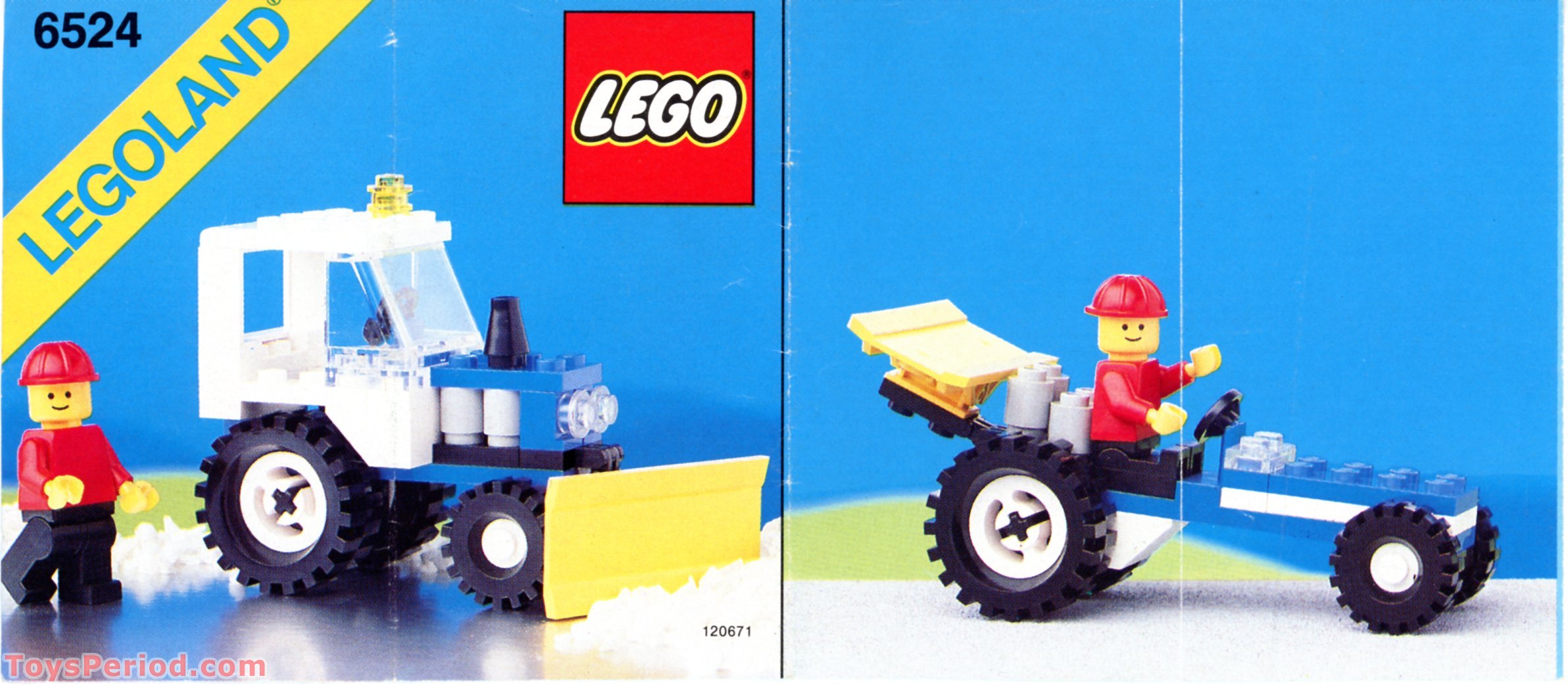 LEGO 6524 Blizzard Blazer Instructions and Parts List