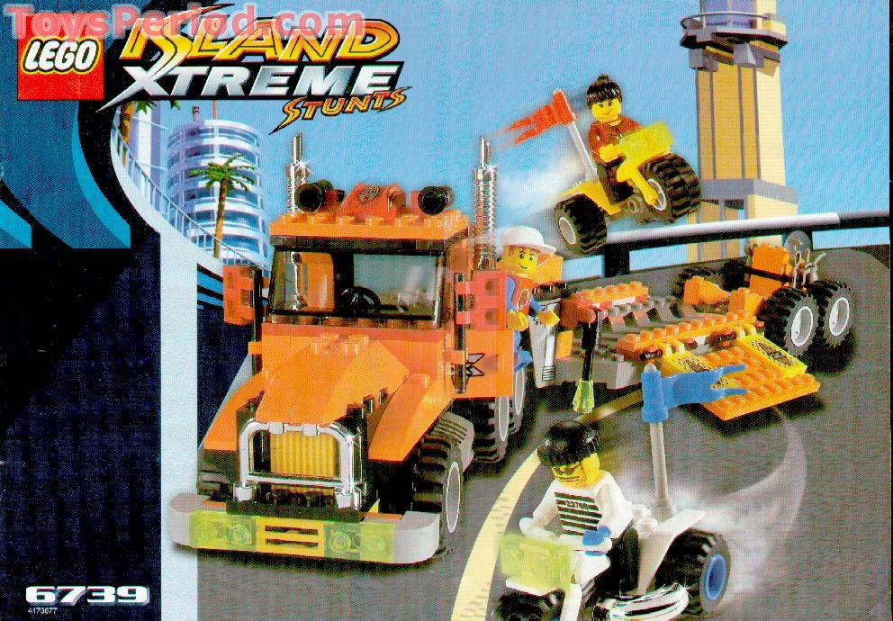 LEGO 6739 Truck and Stunt Trikes Instructions and Parts List