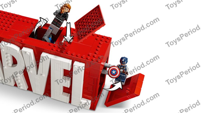 LEGO 76313 MARVEL Logo Set Parts List