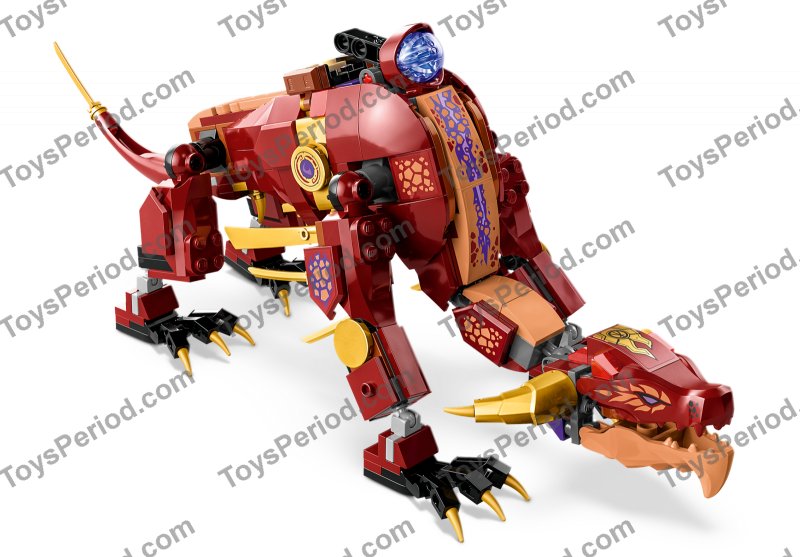 LEGO 71793 Heatwave Transforming Lava Dragon Set Parts List