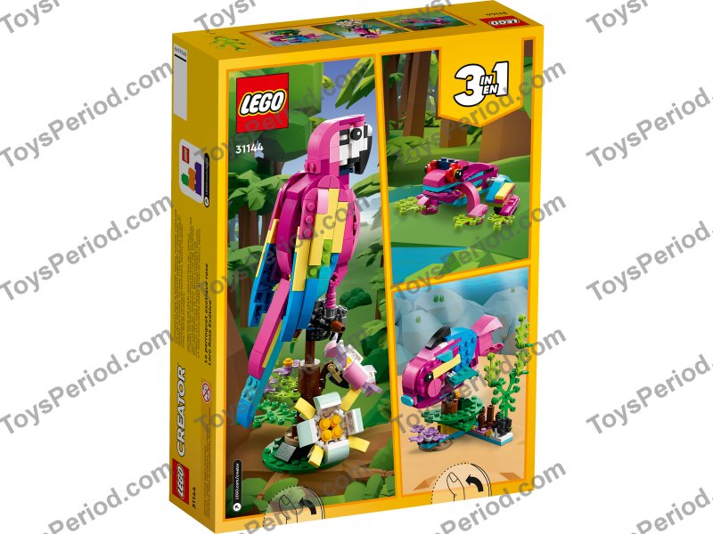 LEGO 31144 Exotic Pink Parrot Set Parts List