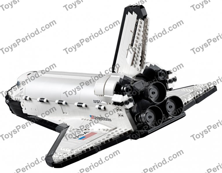 LEGO 10283 NASA Space Shuttle Discovery Set Parts List