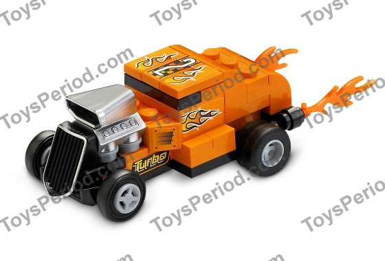 lego orange car