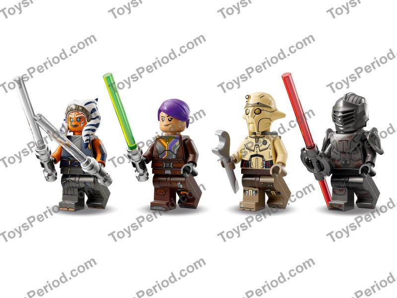 LEGO 75362 Ahsoka Tano's T-6 Jedi Shuttle Set Parts List