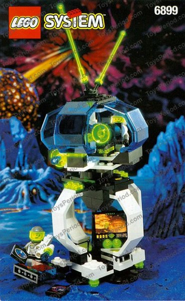 モリオン☆星No.2129 LEGO 6899 Nebula Outpost Instructions and Parts List