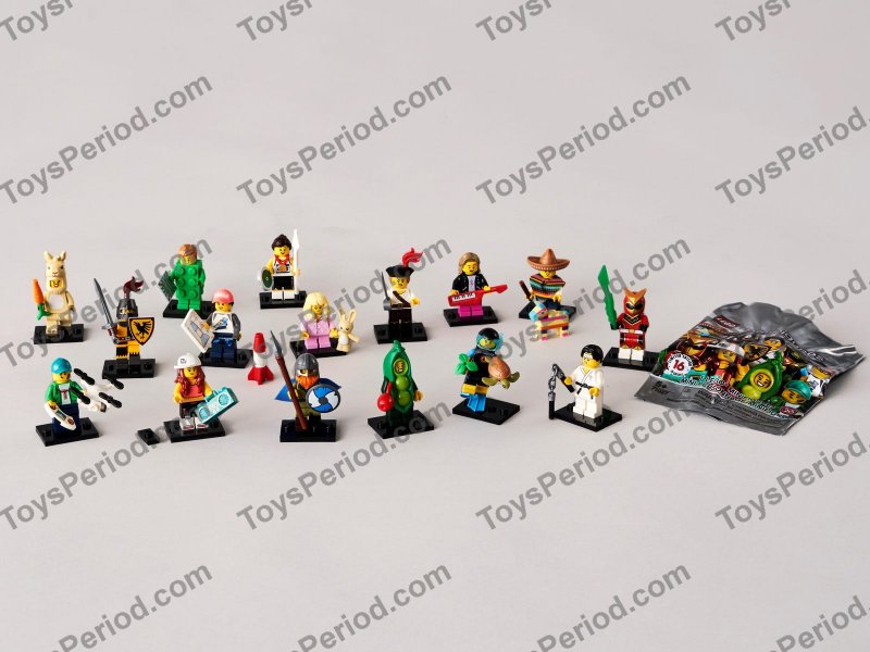 LEGO 71027 Minifigure, Series 20 Set Parts List