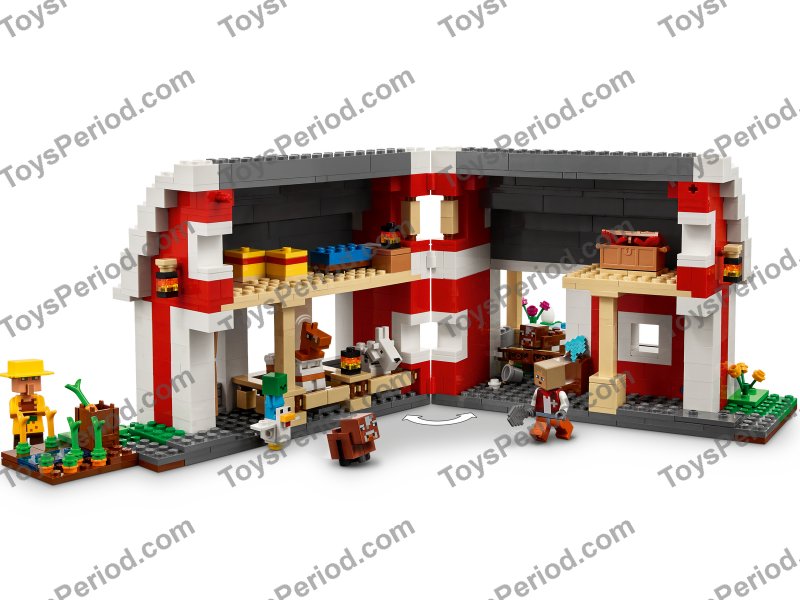 LEGO 21187 The Red Barn Set Parts List
