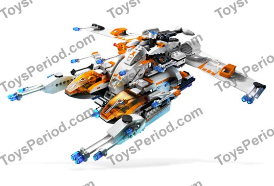 LEGO 7644 MX-81 Hypersonic Operations Aircraft Instructions and