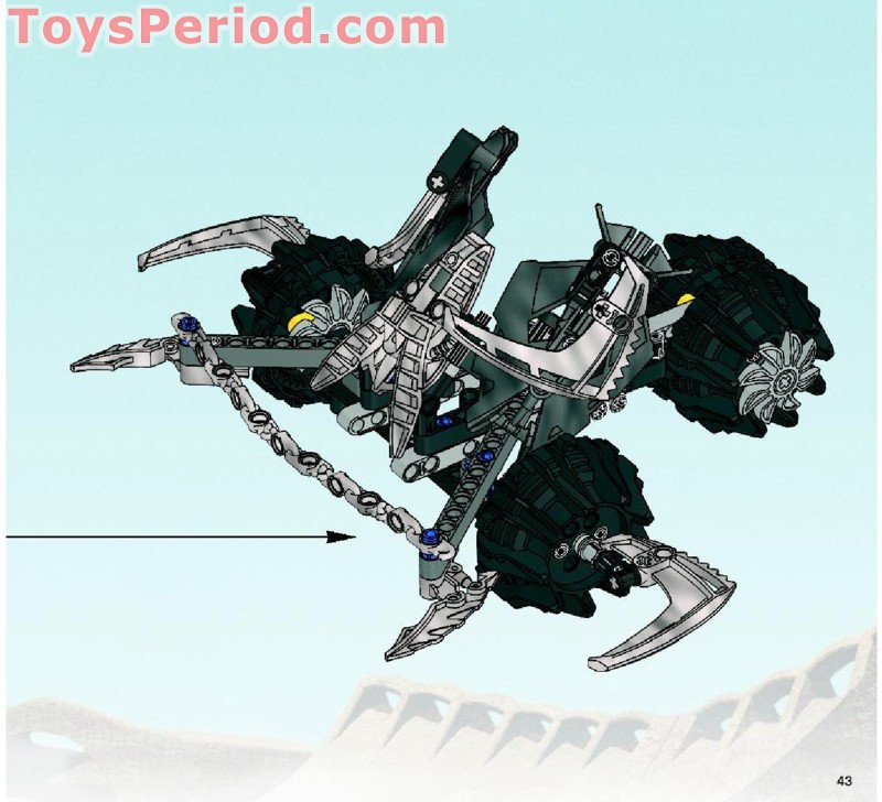 LEGO 8994 Baranus V7 Instructions and Parts List