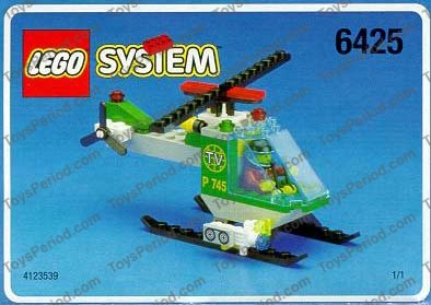 lego system helicopter