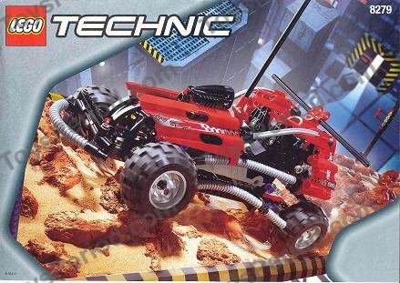 レジドラゴ LEGO 8279 4wd X-Track Instructions and Parts List