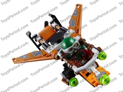 LEGO 70605 Misfortune's Keep Set Parts List