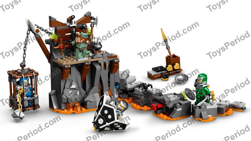LEGO 71717 Journey To The Skull Dungeons Set Parts List