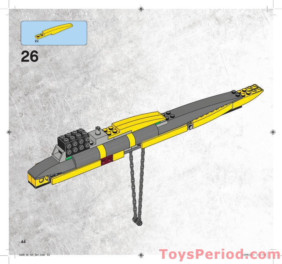 LEGO 5886 T-Rex Hunter Instructions and Parts List