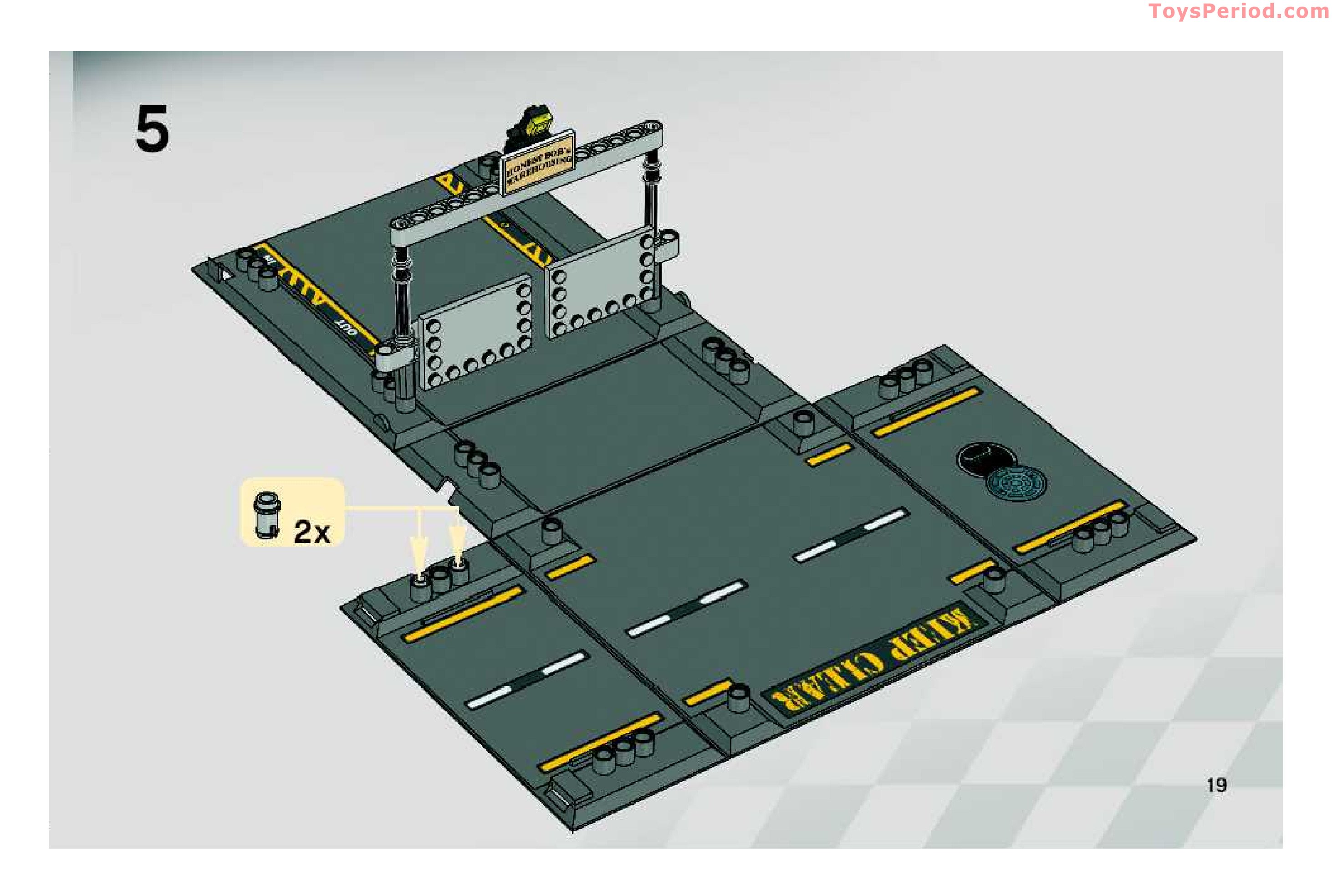 LEGO 8199 Security Smash Instructions and Parts List