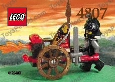 LEGO 4807 Fire Attack Instructions and Parts List