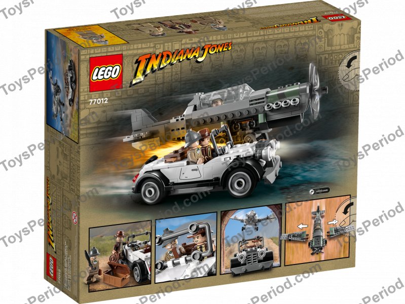 LEGO 77012 Fighter Plane Chase Set Parts List