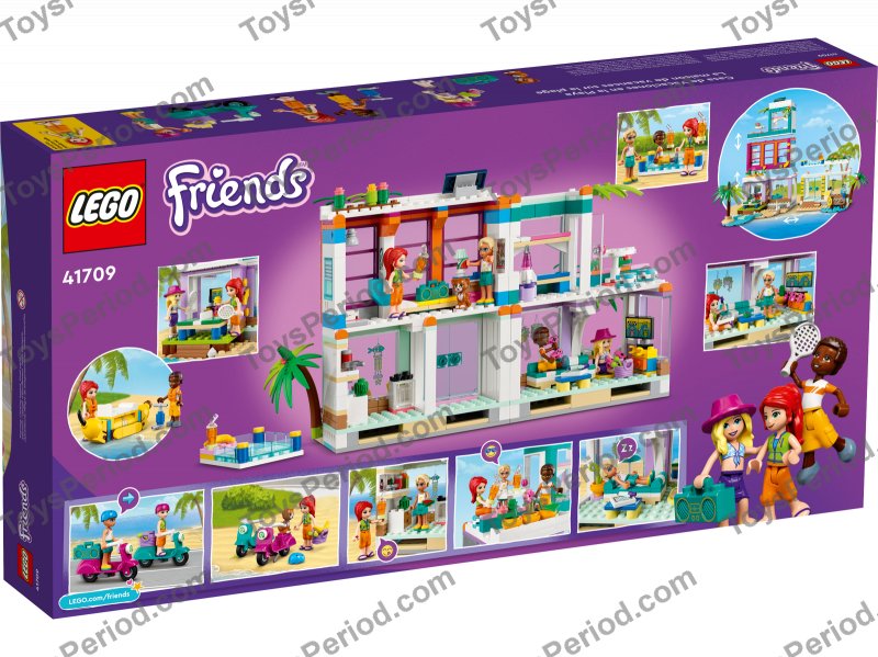 LEGO 41709 Vacation Beach House Set Parts List