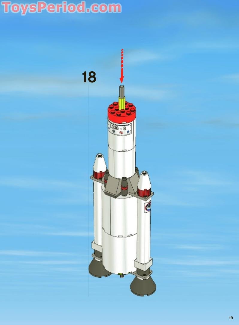 LEGO 3368 Space Center Instructions and Parts List
