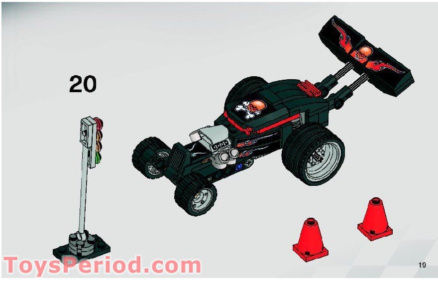 V*e様 グレコ ブローラ LEGO 8164 Extreme Wheelie Instructions and Parts List