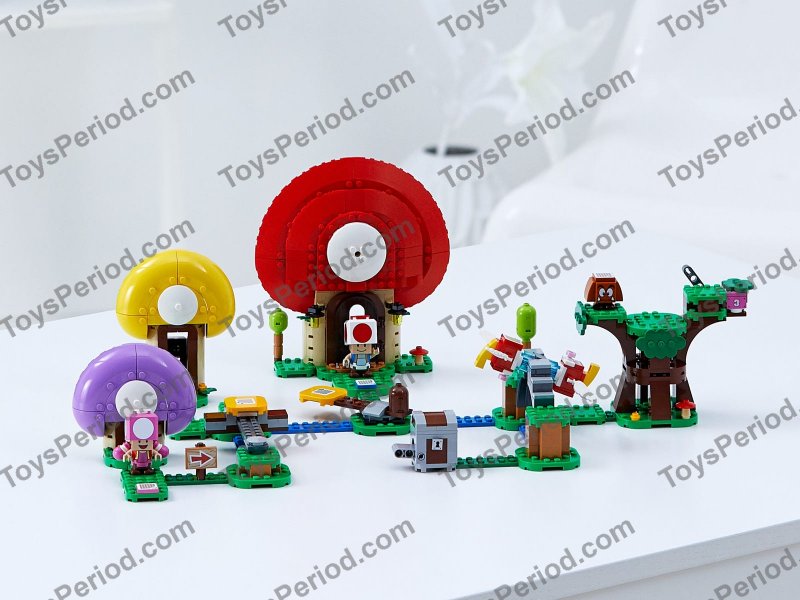 LEGO 71368 Toad's Treasure Hunt - Expansion Set Parts List