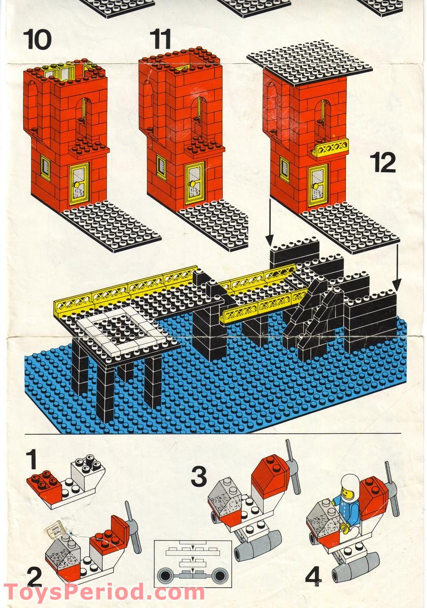 Lego 575 2 Canadian Coast Guard Station Set Parts Inventory And Instructions Lego Reference Guide