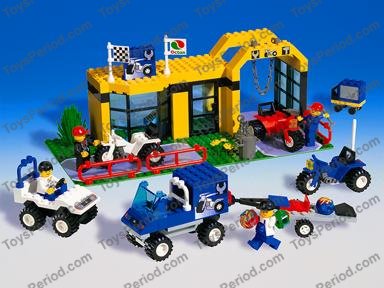 スタートレック 39個 LEGO 6426 Super Cycle Center Instructions and Parts List