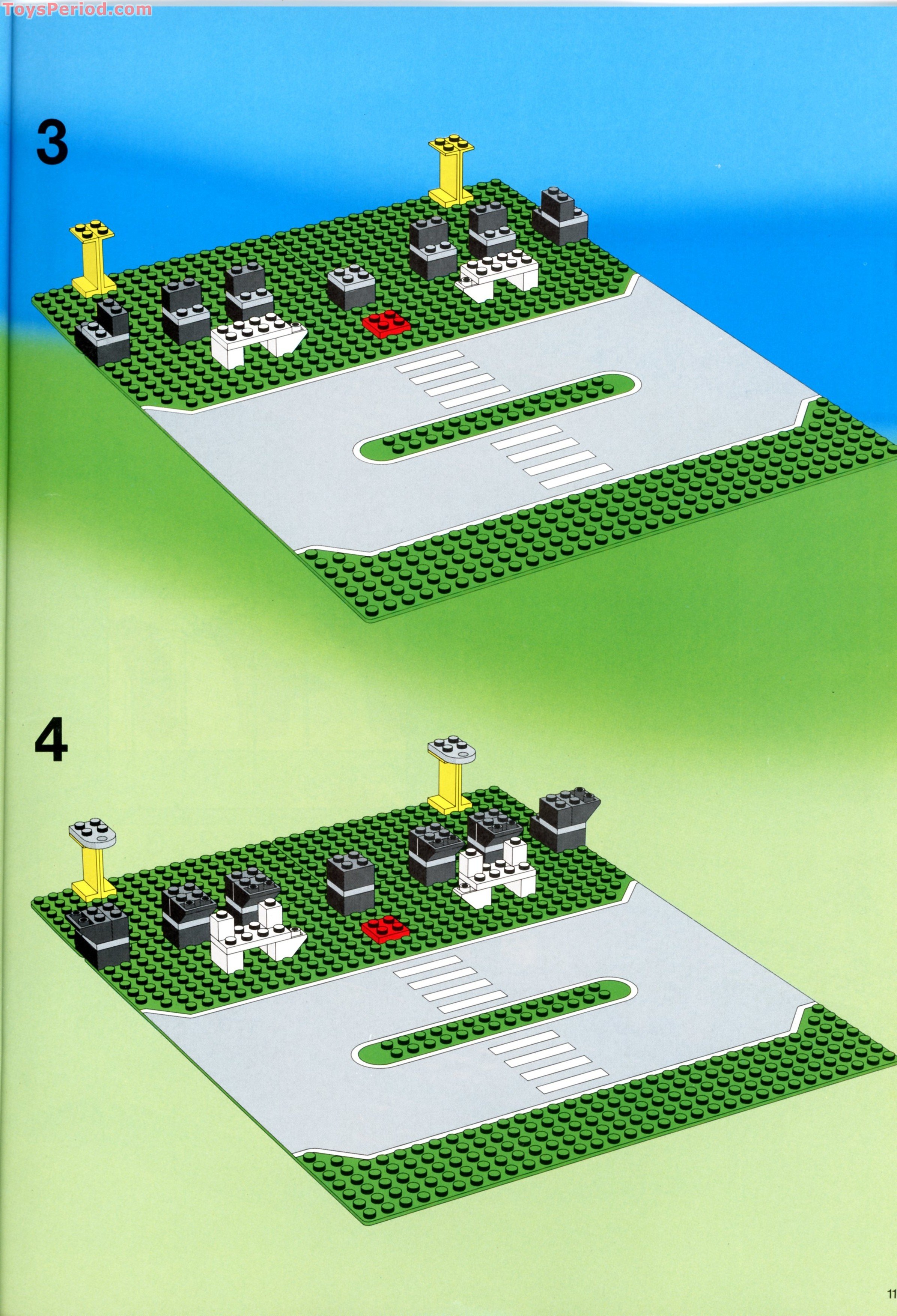 LEGO 6399 Airport Shuttle Instructions and Parts List