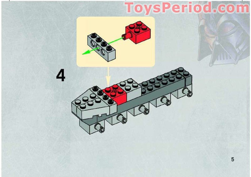 LEGO 20006 Mini Clone Turbo Tank Set Parts Inventory and ...