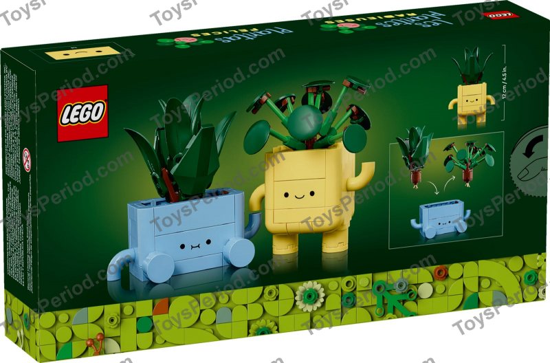 LEGO 10349 Happy Plants Set Parts List