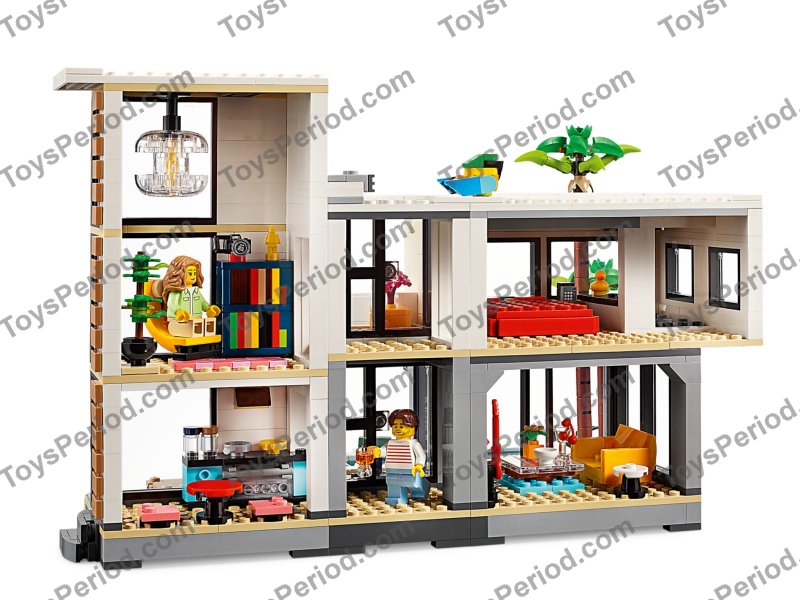 LEGO 31153 Modern House Set Parts List