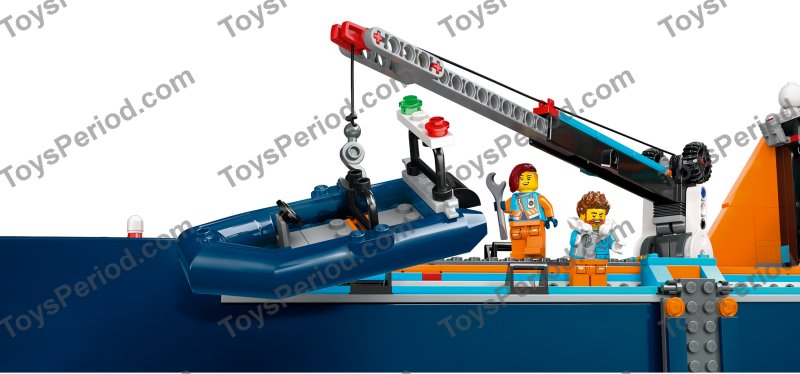 LEGO 60368 Arctic Explorer Ship Set Parts List