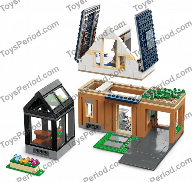 LEGO 60398 Family House and Electric Car Set Parts List