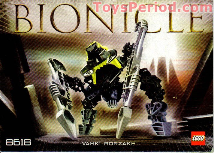 LEGO 8618-2 Vahki Rorzakh Limited Edition with Movie Edition Vahi