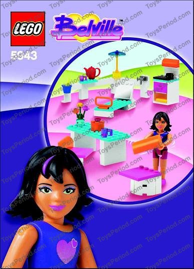 スージョ LEGO 5943 Interior Designer Instructions and Parts List