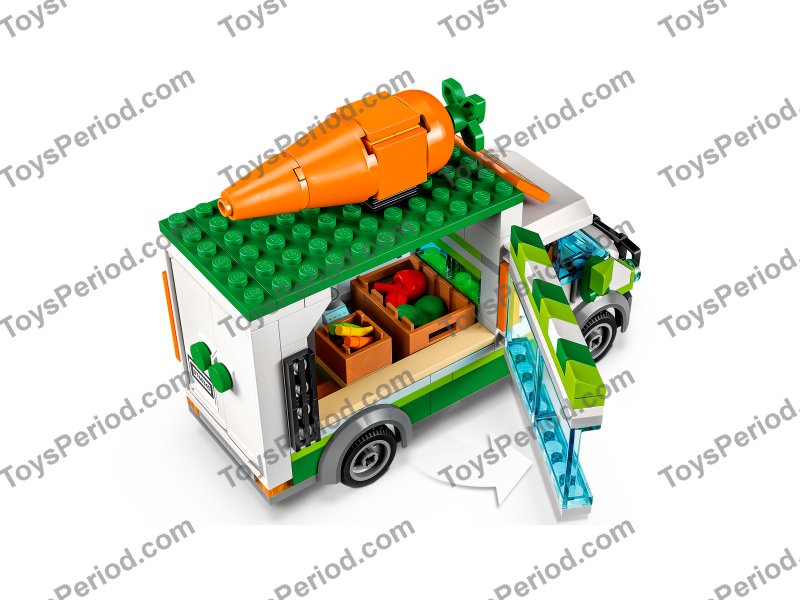 LEGO 60345 Farmers Market Van Set Parts List