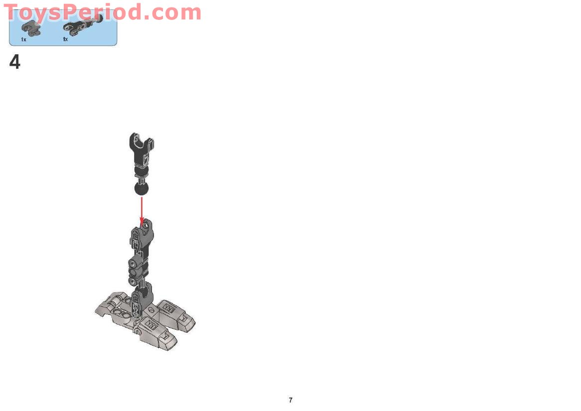 LEGO 6230 Stormer XL Instructions and Parts List