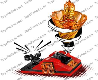 LEGO 70684 Spinjitzu Slam - Kai vs. Samurai Set Parts List