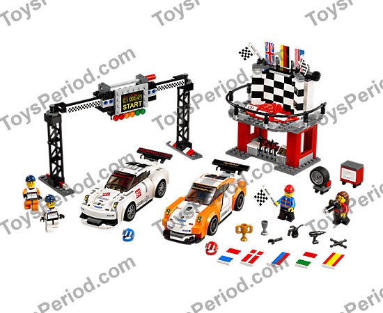 LEGO 75912 Porsche 911 GT Finish Line Set Parts List