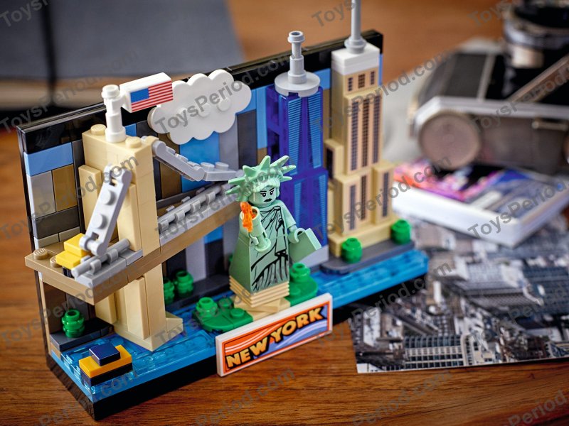 LEGO 40519 New York Postcard Set Parts List