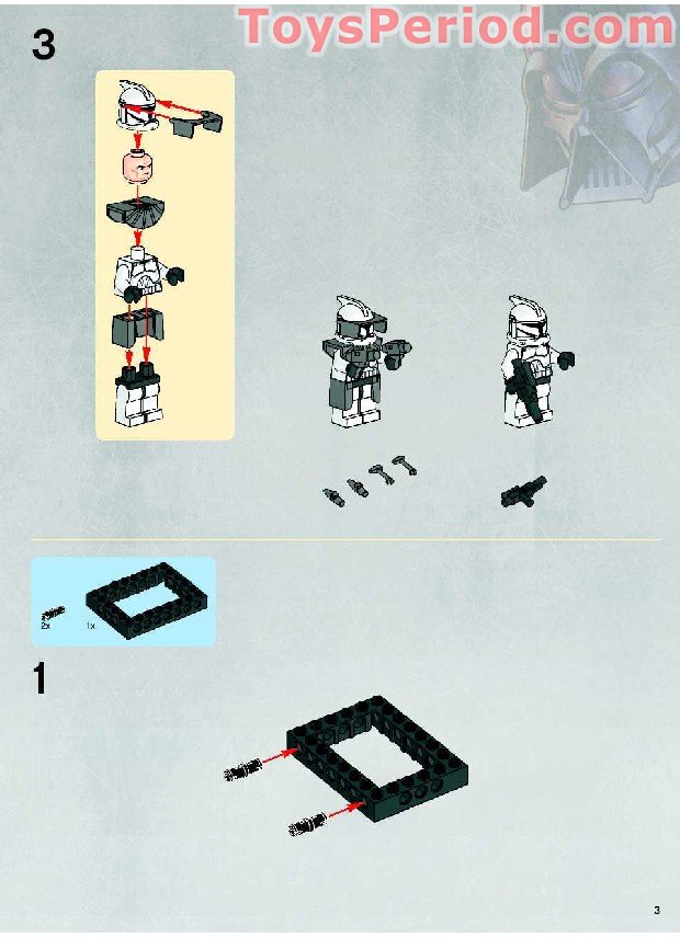 LEGO 7679 Republic Fighter Tank Set Parts Inventory and Instructions - LEGO Reference Guide