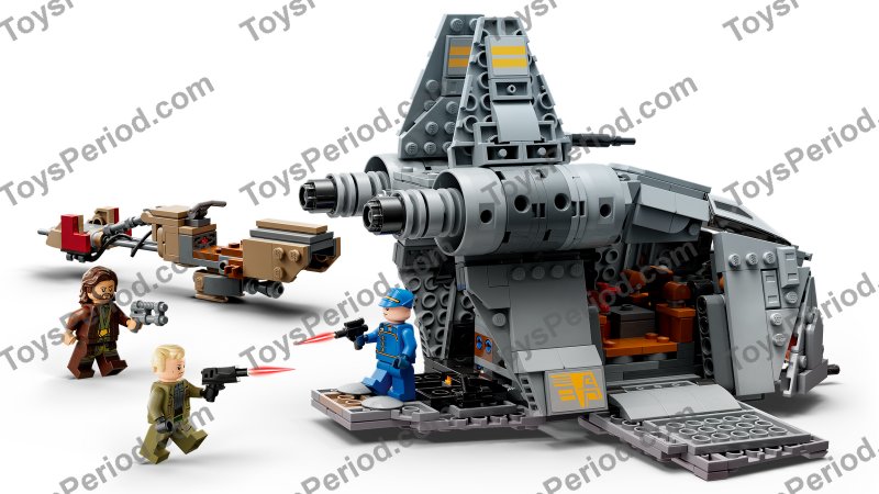 LEGO 75338 Ambush on Ferrix Set Parts List