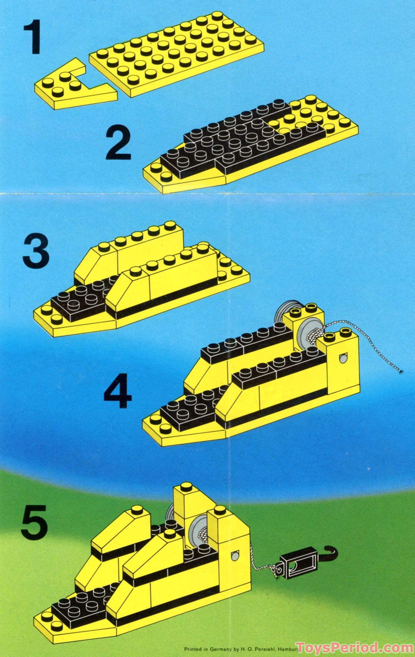 LEGO 6361 Mobile Crane Instructions and Parts List