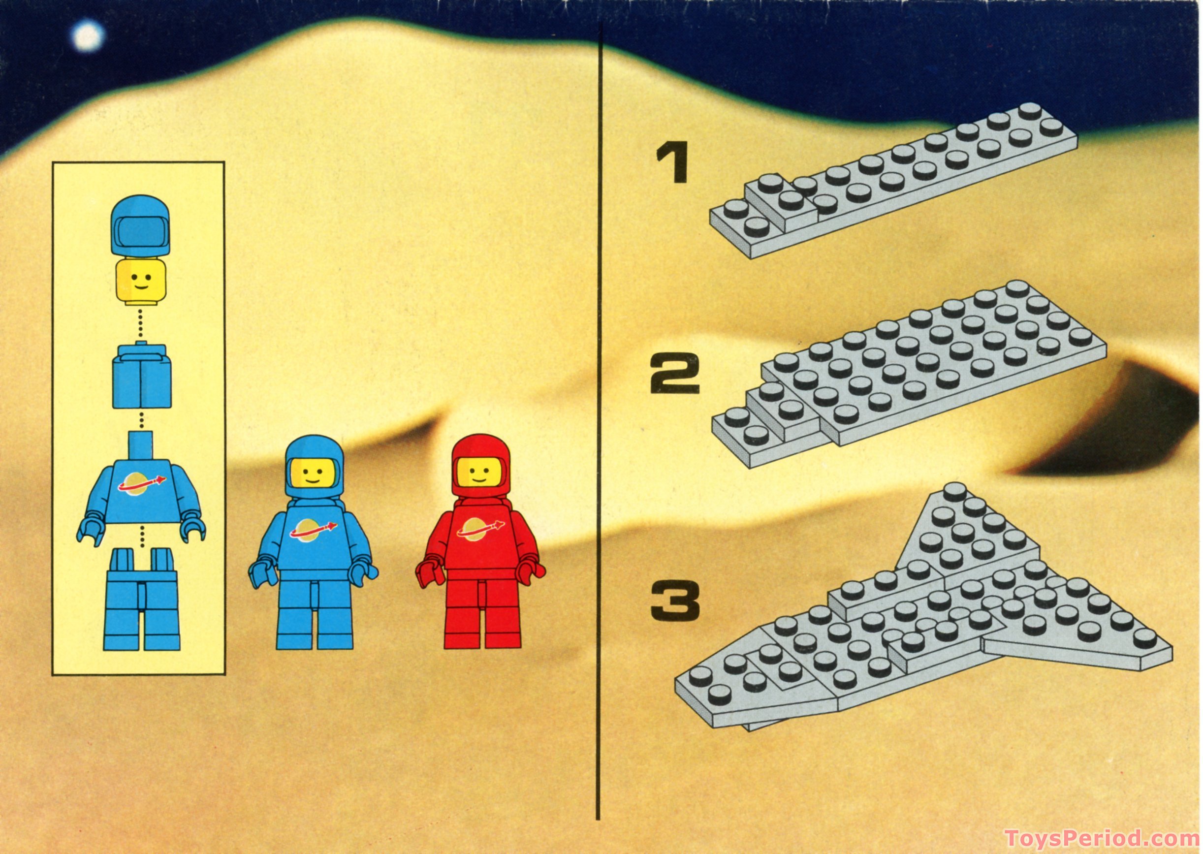 LEGO 6940 Alien Moon Stalker Instructions and Parts List