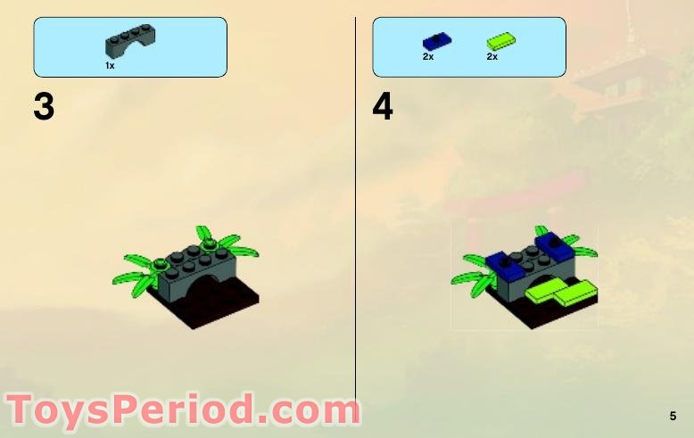 LEGO 9441 Kai's Blade Cycle Instructions and Parts List