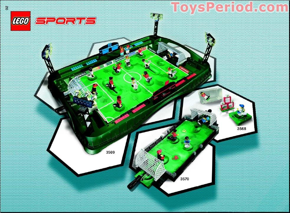 LEGO 3570 Street Soccer Set Parts Inventory and ...