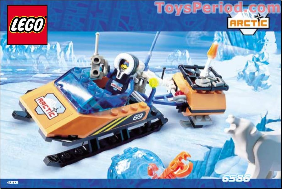 LEGO 6569 Polar Explorer Instructions and Parts List