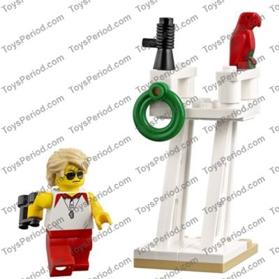New LEGO Green Minifigure City Beach Life Preserver Ring Accessory