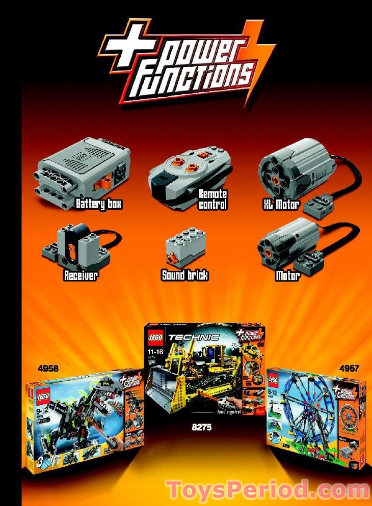 LEGO 4957 Ferris Wheel Instructions and Parts List