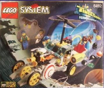 LEGO 6492 Hypno Cruiser Instructions and Parts List